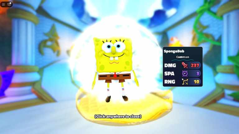 Liste de niveau des unités de défense de la tour épongebob (libération) (décembre 2024)