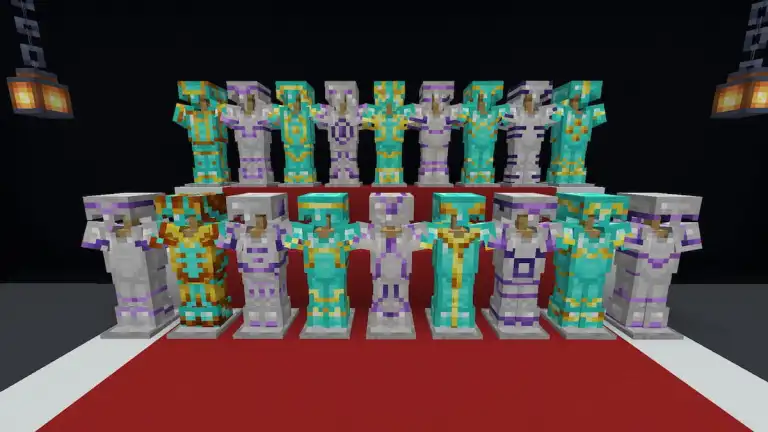 สถานที่ตัดแต่งเกราะทั้งหมดใน Minecraft