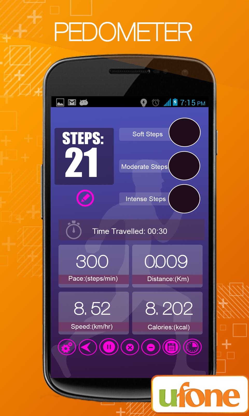 Ufone Pedometer