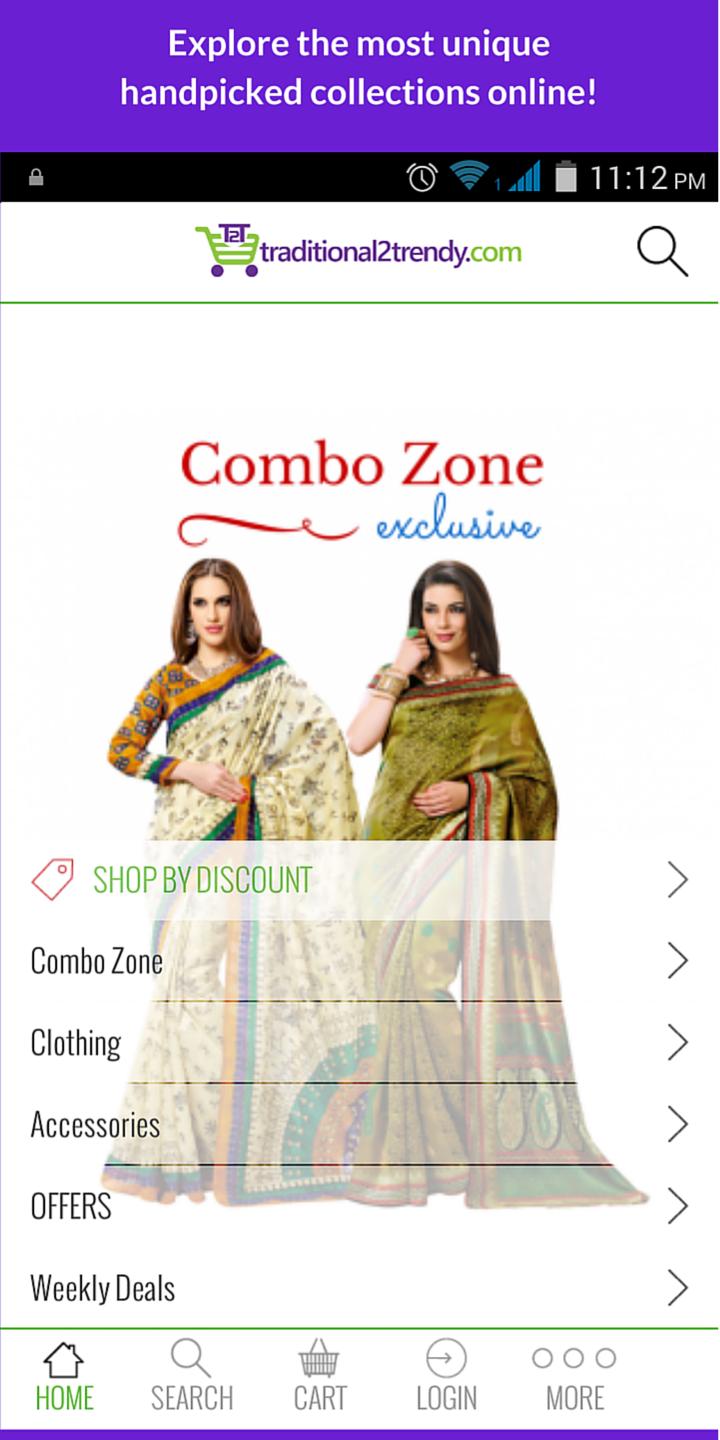 Traditional2Trendy Fashion App