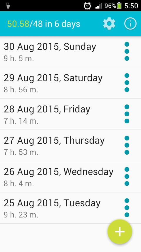 Sleep Time Tracker