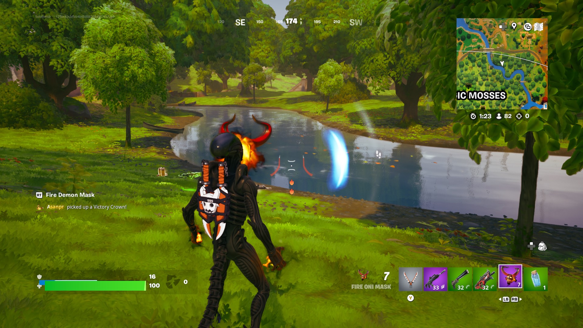 Comment décider d'utiliser le masque ou de vous débarrasser de celui-ci à Fortnite