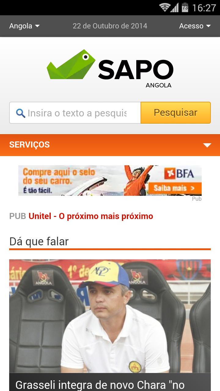 SAPO Angola