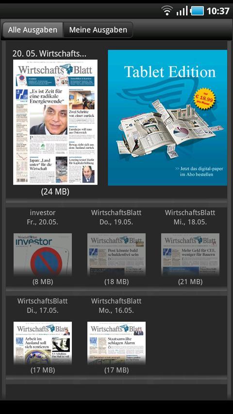 WirtschaftsBlatt HD