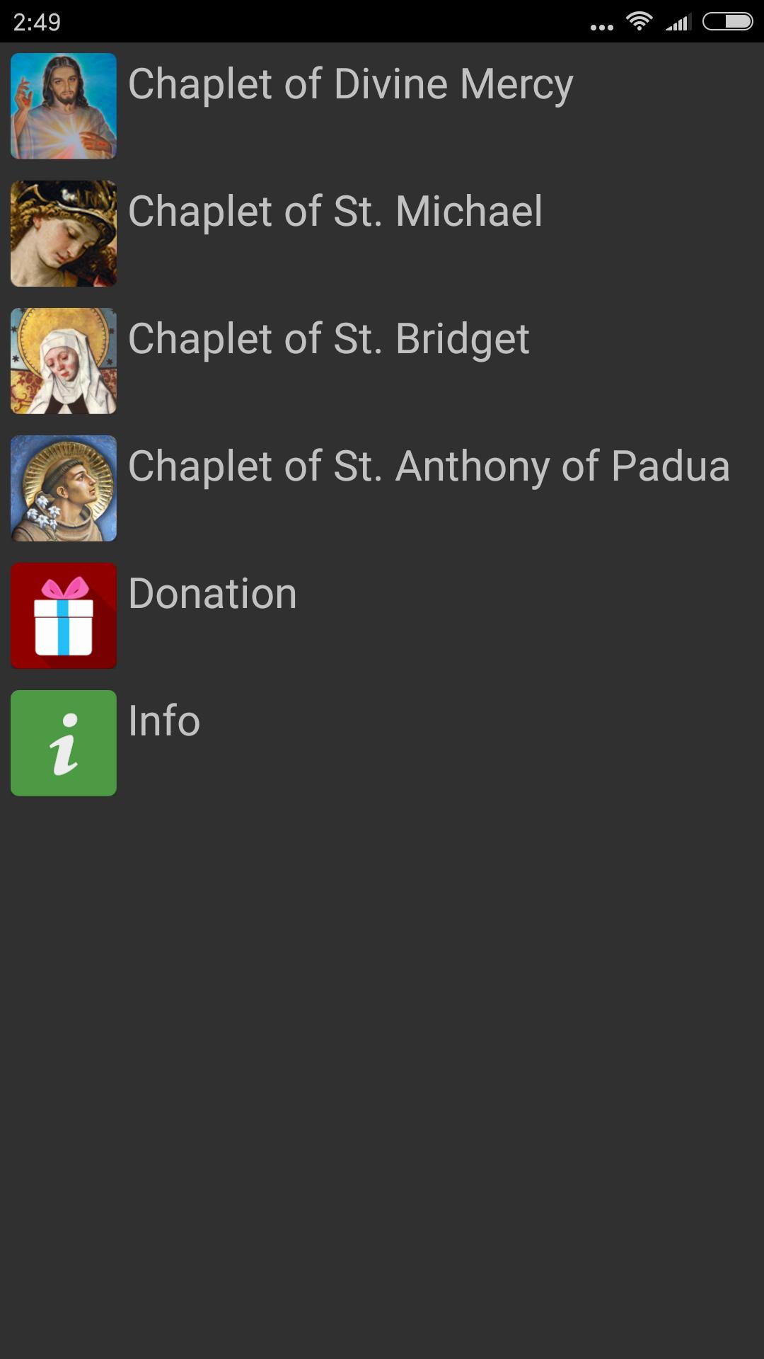 Chaplets of Mercy