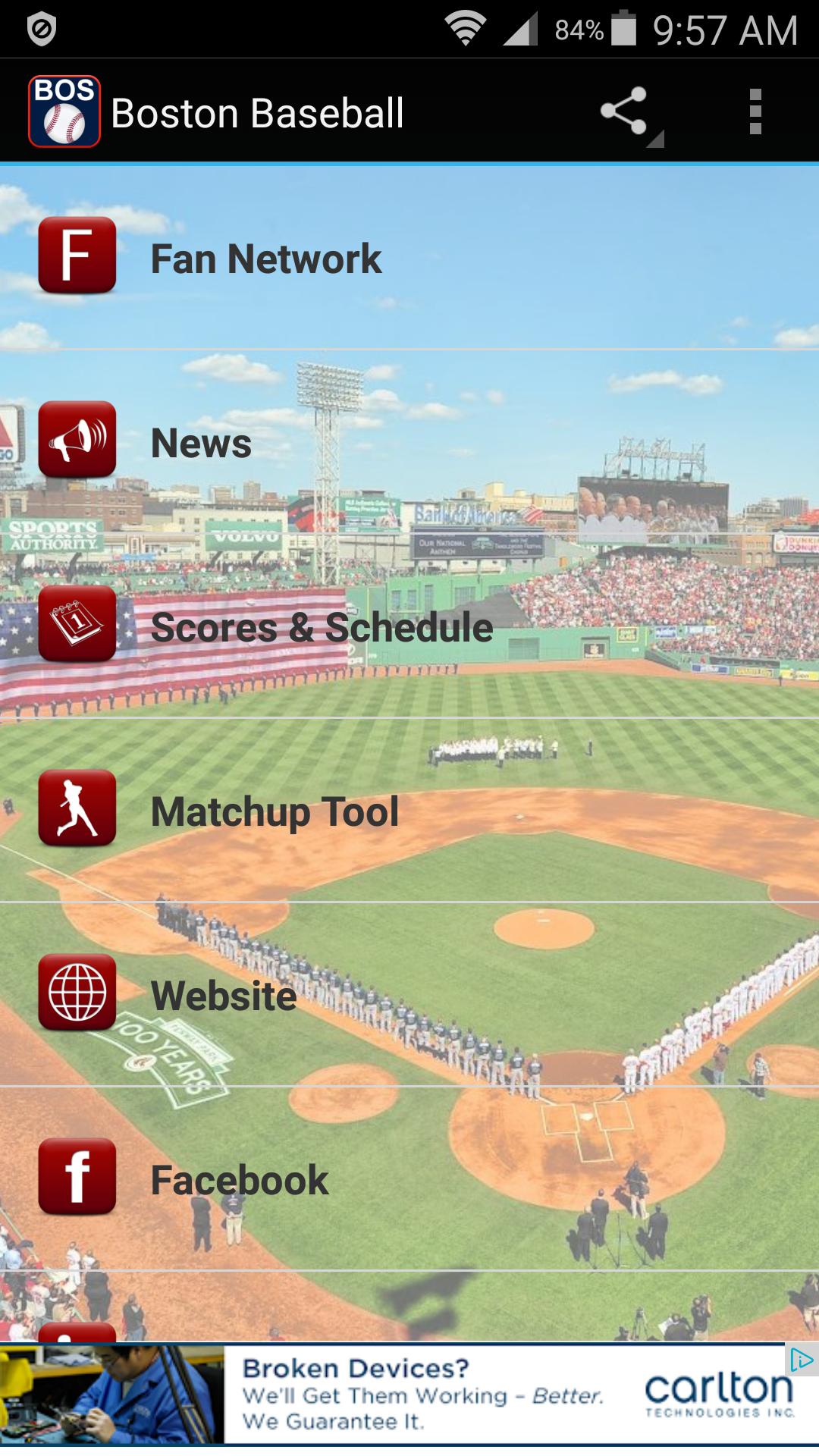 Boston Baseball