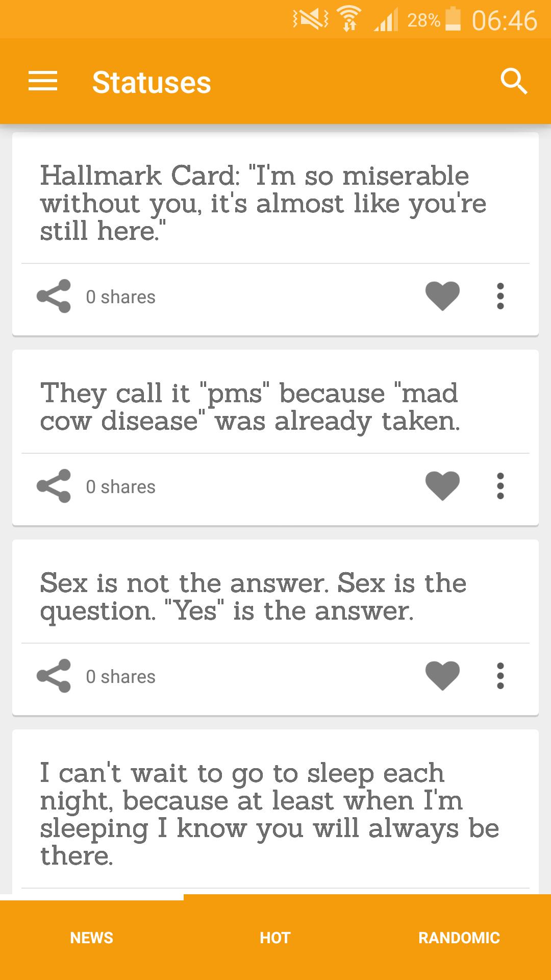 Statuses