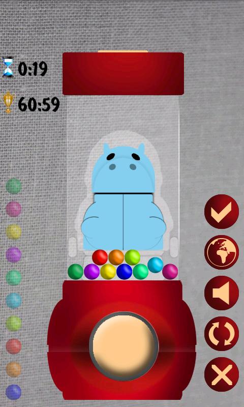 Hippo catching balls