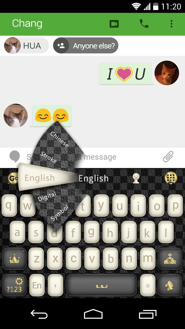 Chess GO Keyboard Theme