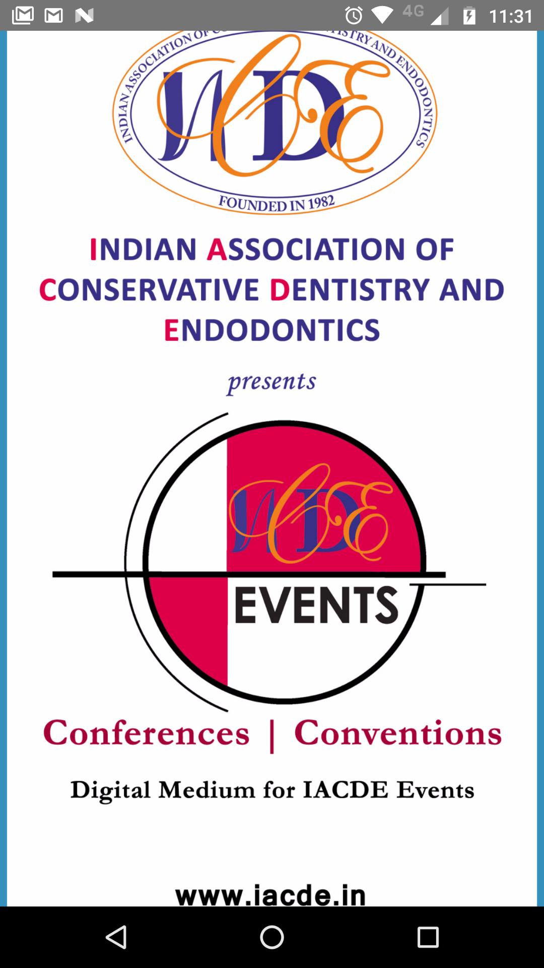 IACDE EVENTS