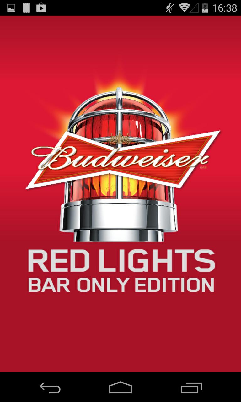 Budweiser Red Lights Bar Ed