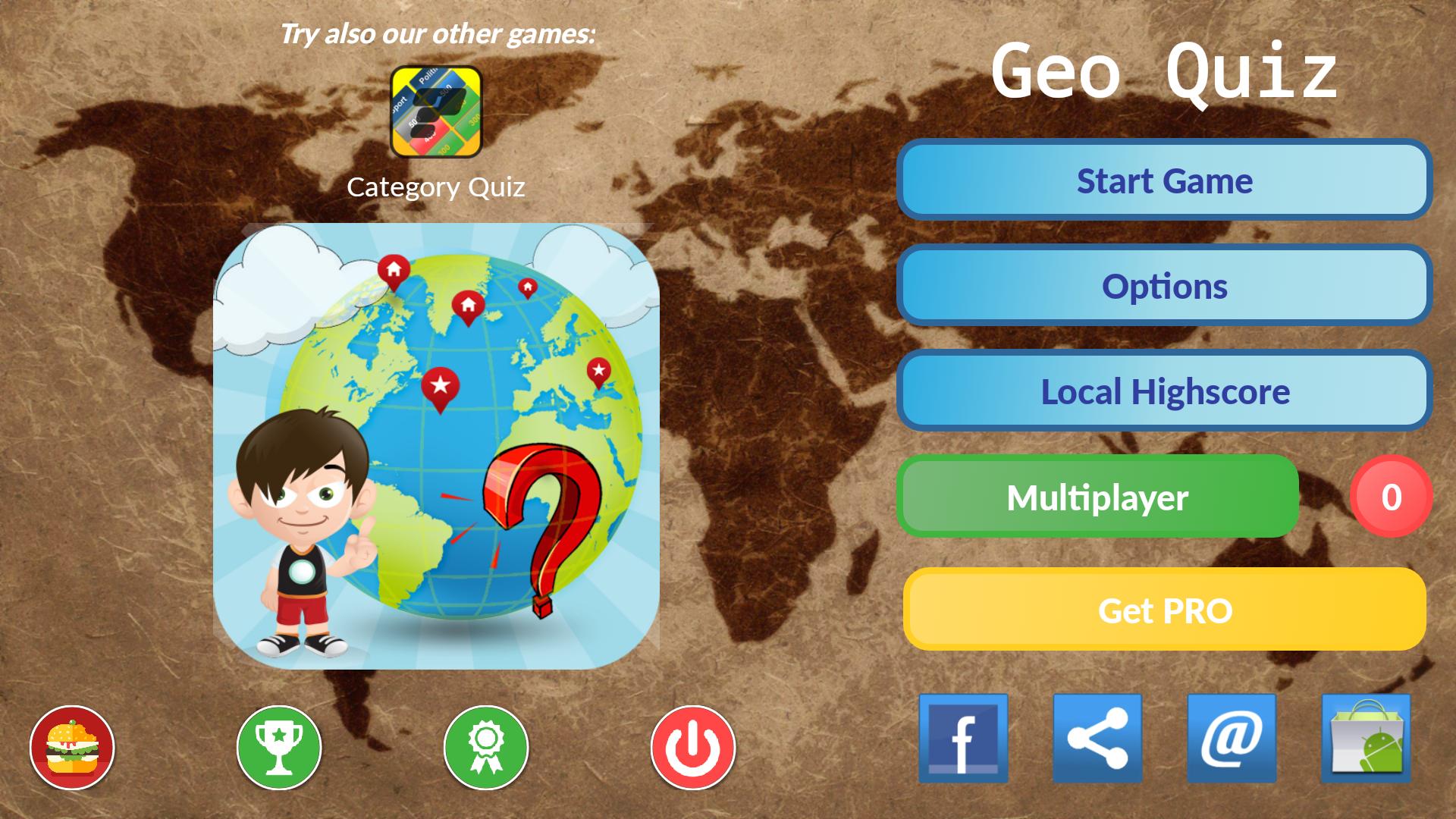 Category Quiz: GEO Edition