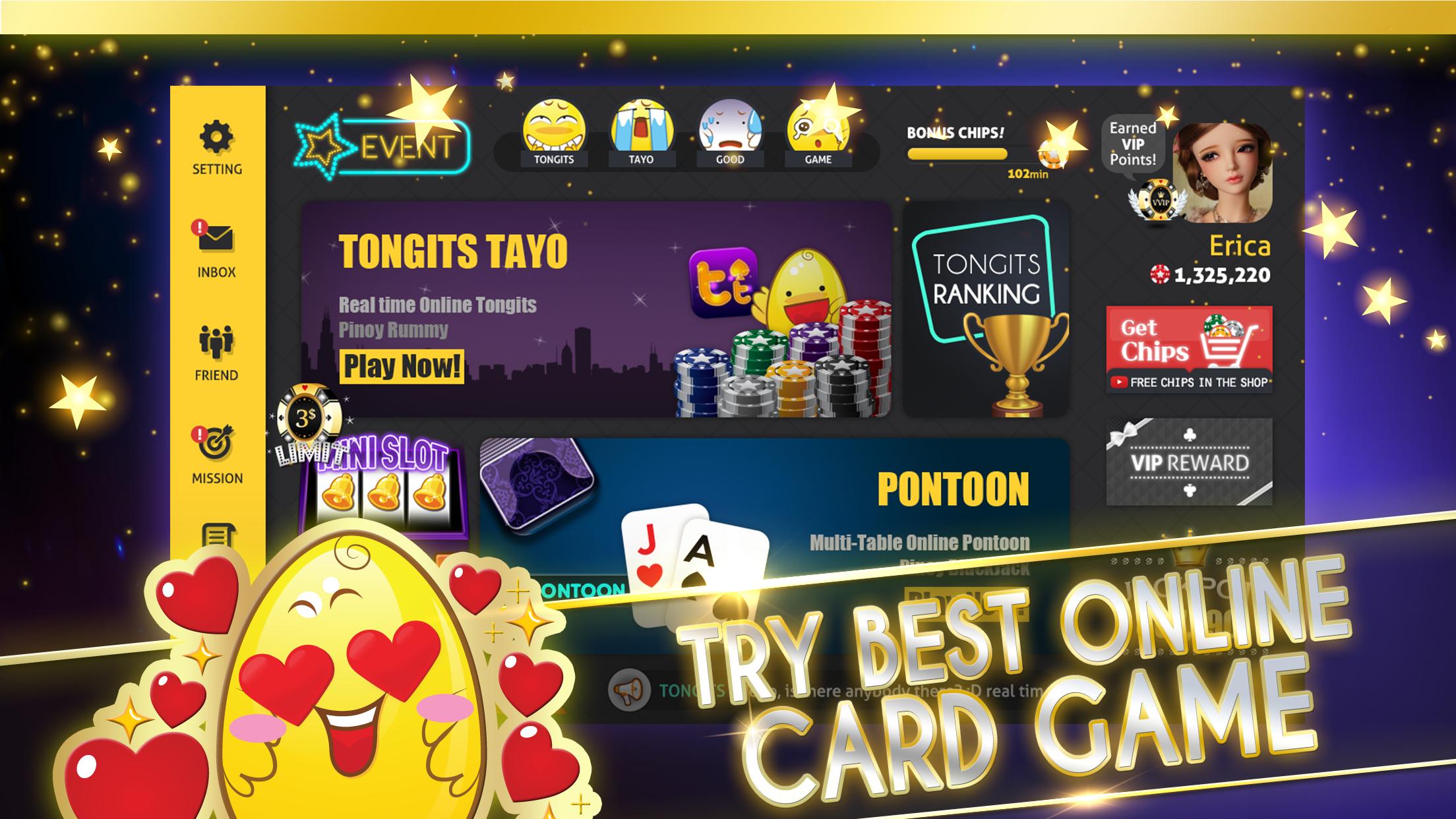 Pinoy Game World(PH Blackjack and Tongits)