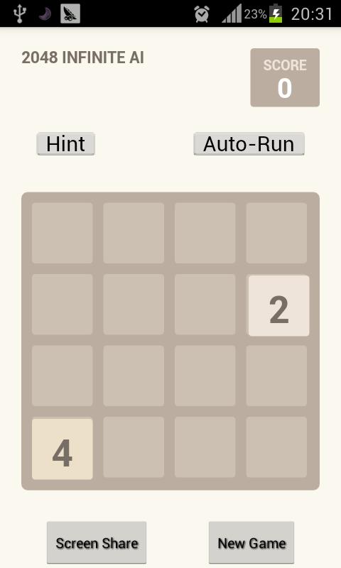 2048 Infinite AI
