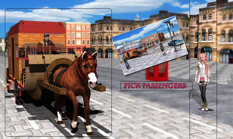Horse Carriage Transport Sim