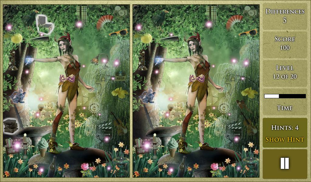 Look for Differences - Elves