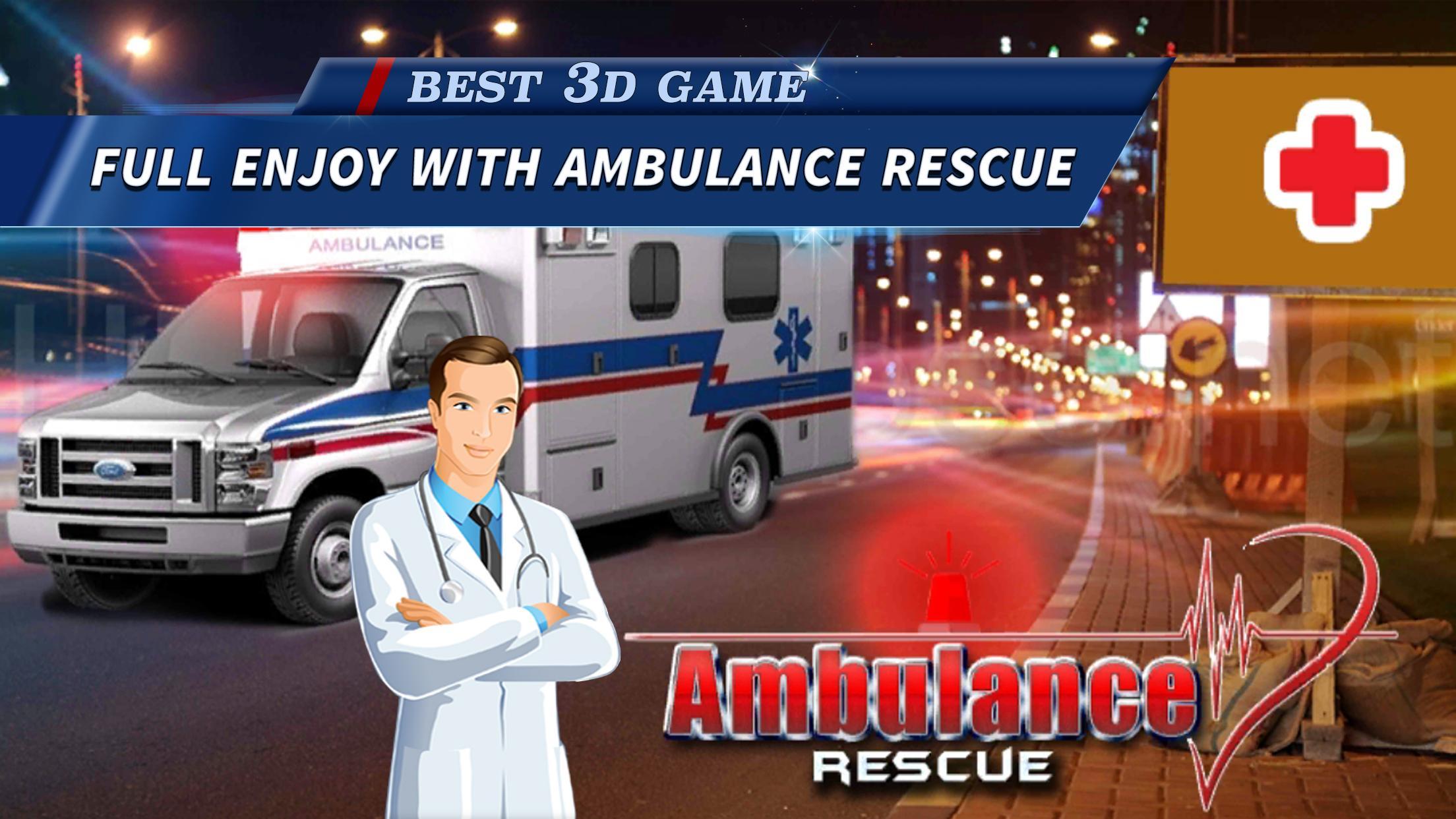 Rescue Ambulance City Driving