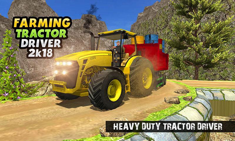 Big Tractor Farmig Sim 3D
