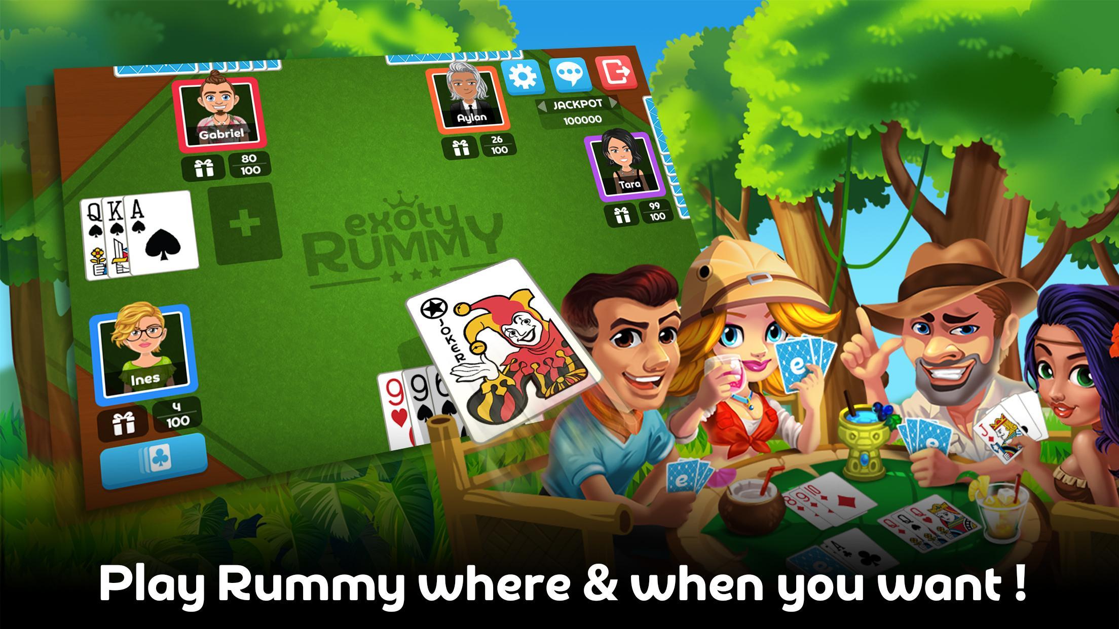 Multiplayer Rummy Game