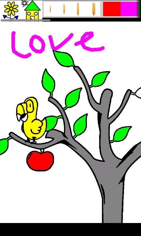 Kid Paint Coloring