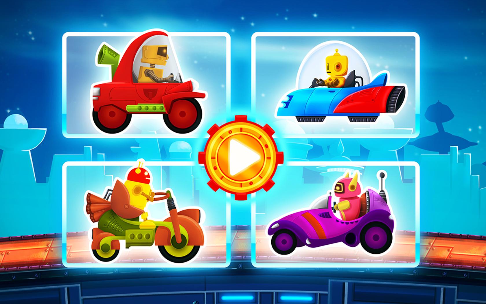Cute Robotic Racing - Future cars