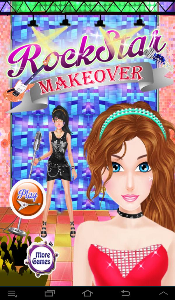 Rock Star Girl Christmas Games