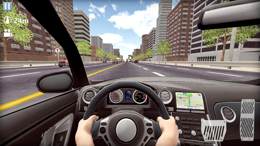 Racing Game Car