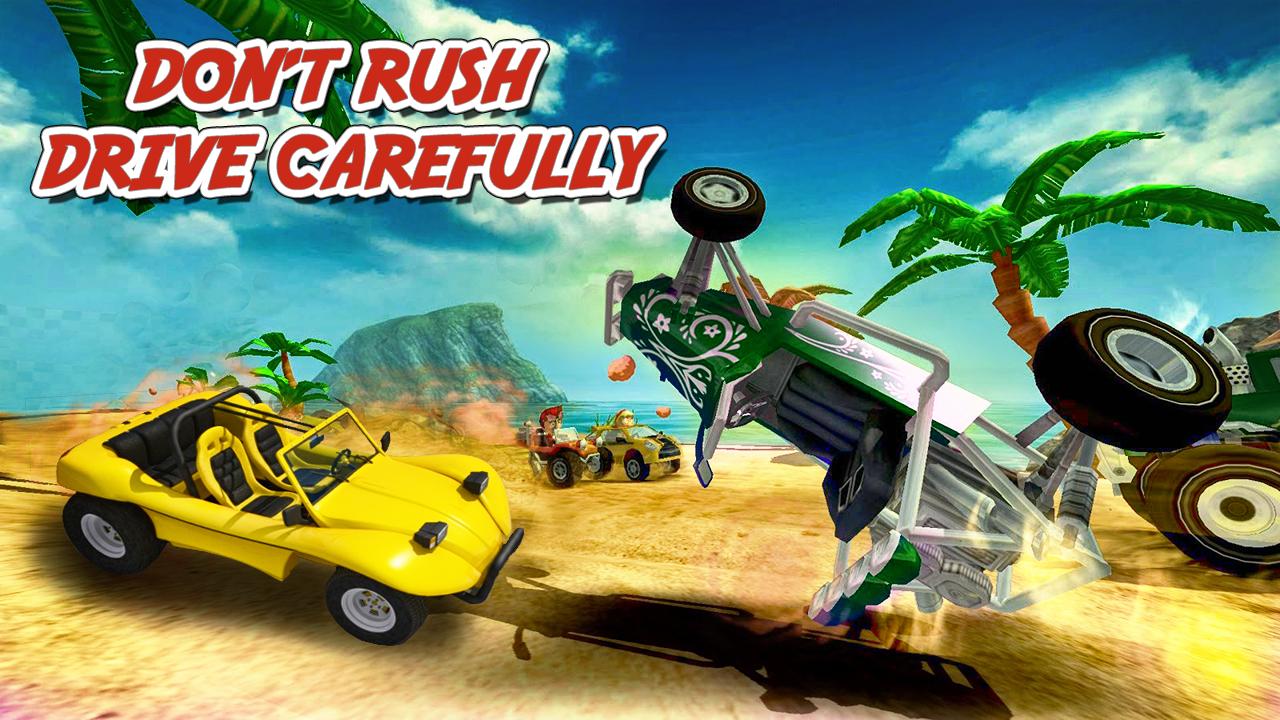 Beach Kart Racing Stunt Rider
