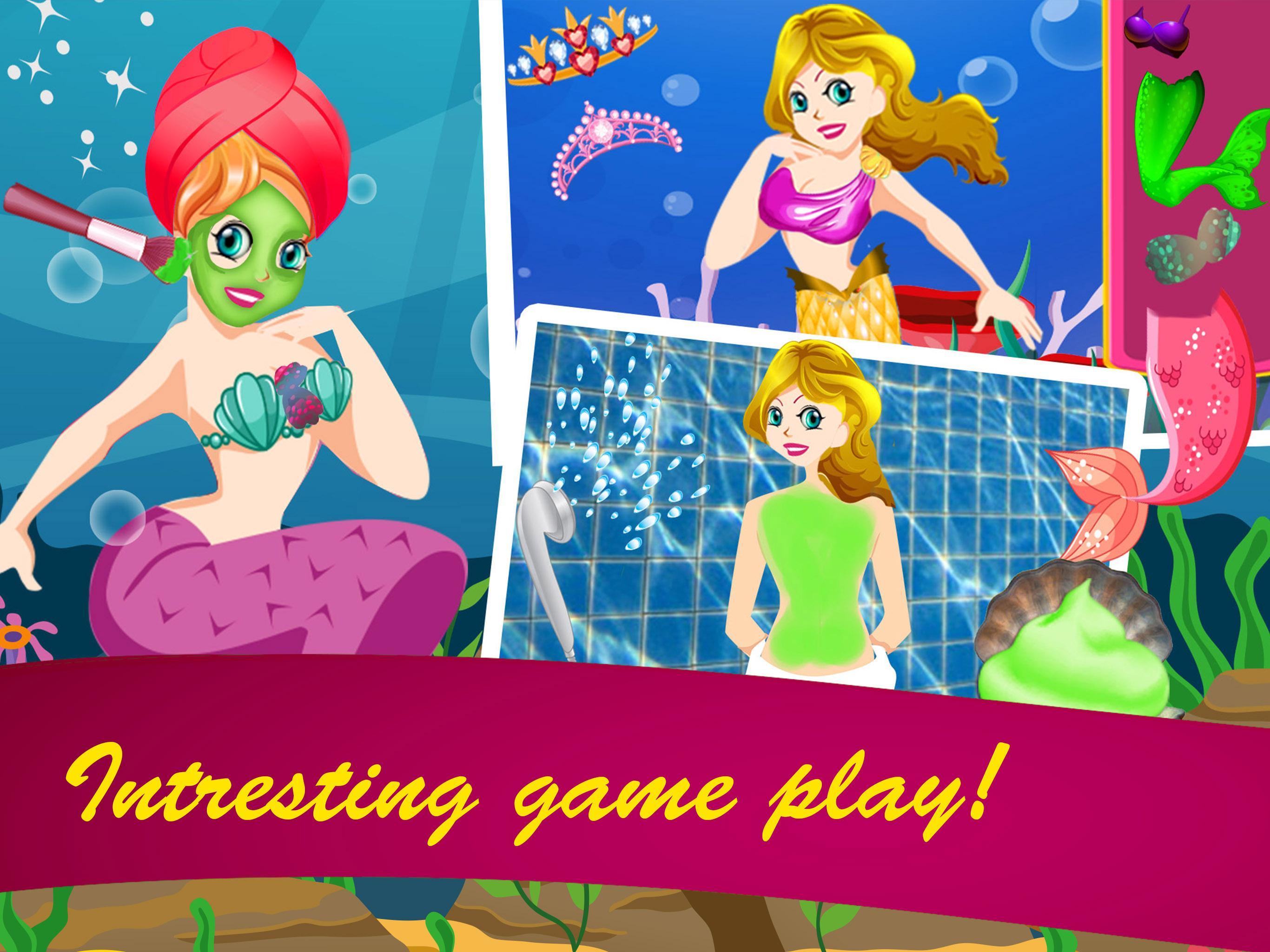 Mermaid Princess Love Story Dress Up Game
