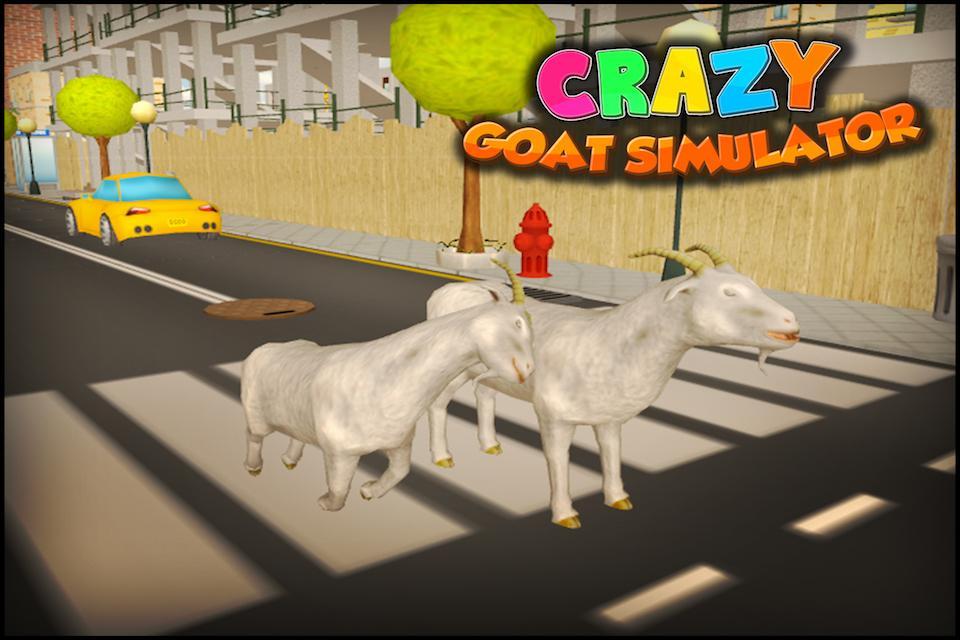 Crazy Goat Simulator 3D