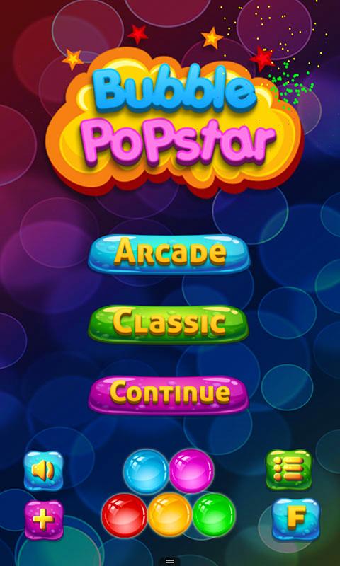 Popstar Bubble Pop Frenzy
