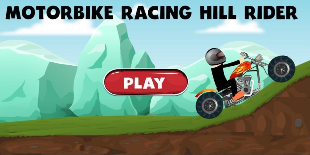 Motorbike Racing Hill Rider