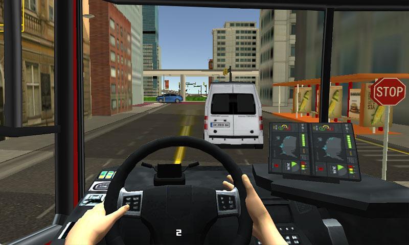 Driving In Bus