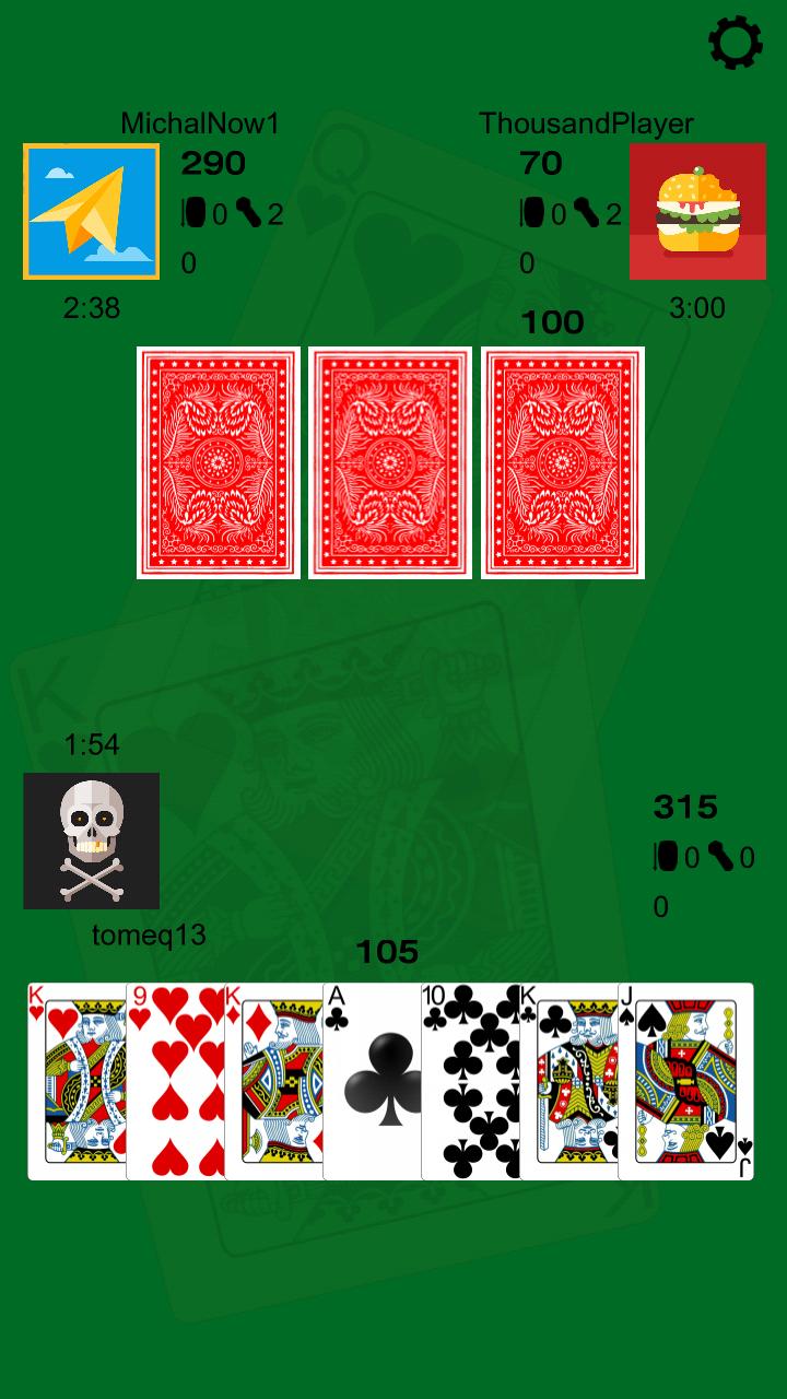 Thousand (1000) - card game