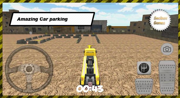 3D City Truck Parking